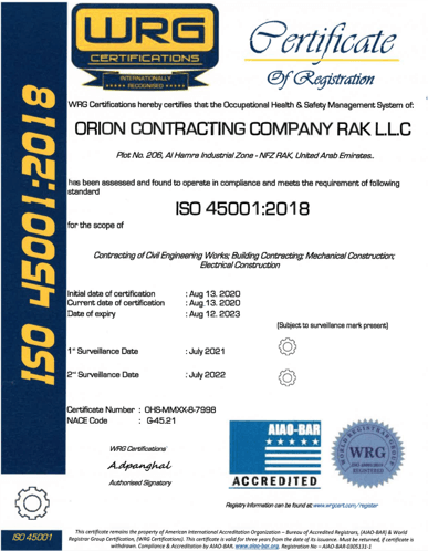 ISO 45001:2018
